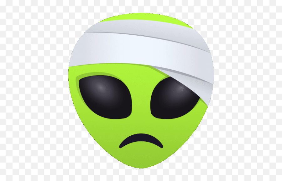 Injured Alien Gif - Injured Alien Joypixels Discover U0026 Share Gifs Alien Gif Sad Transparent Emoji,Hurt Emoji