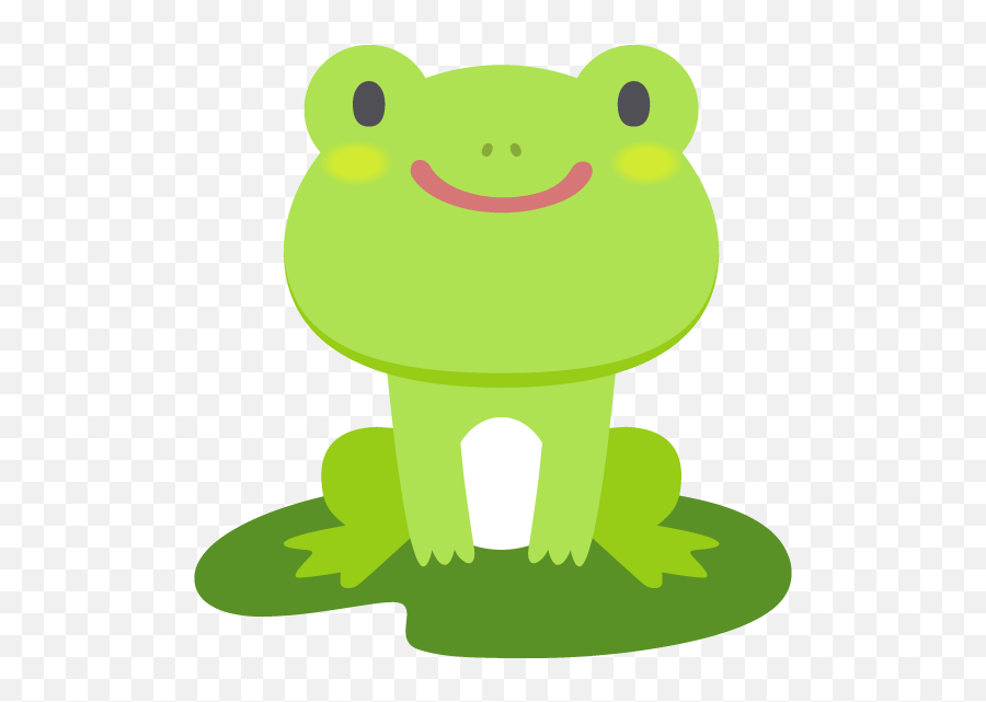 Frog Free Png And Vector - Frog Cartoon Vector Png Emoji,Frog Emoticon Japanese