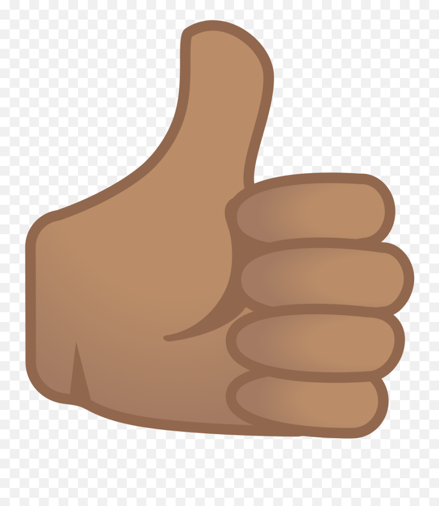 Thumbs Up Medium Skin Tone Icon Noto Emoji People - Thumbs Up Emoji Black,Ok Hands Emoji
