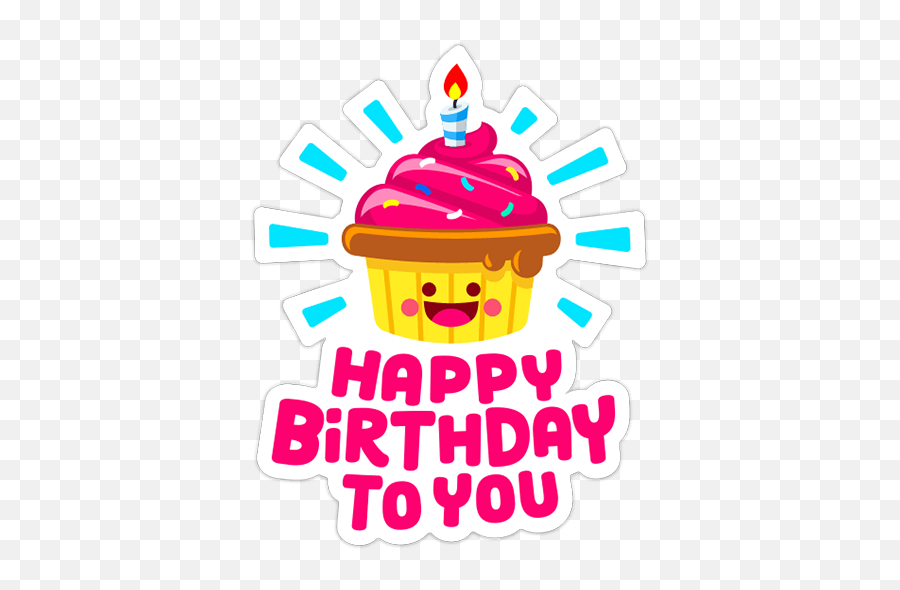 Happy Birthday Stickers Facebook Copy - Happy Birthday Wishes Stickers Whatsapp Emoji,Birthday Emojis