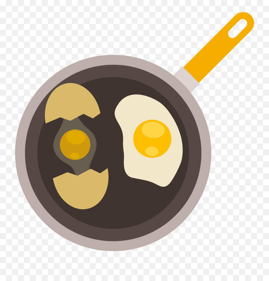 Egg Breakfast Clipart - Breakfast Clipart Egg Emoji,Frying Pan Emoji