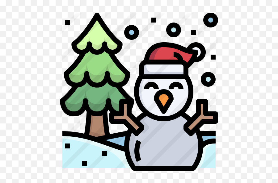 Snowman - Free Shapes Icons New Year Tree Emoji,How To Make A Christmas Tree Emoji