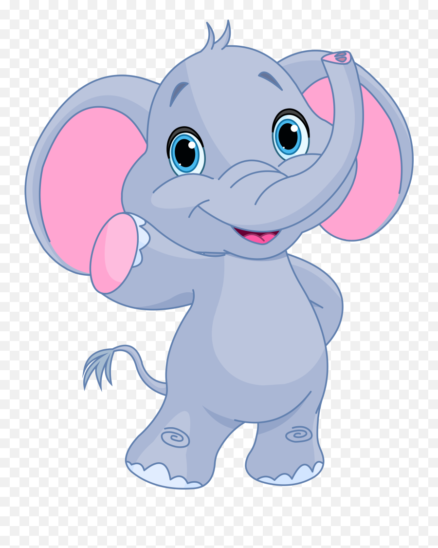 Baby Elephant White Elephant Clip Art - Cute Elephant Clipart Emoji,Baby Elephant Emoji