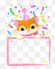Cowgirl Clipart Happy Birthday Cowgirl - Marcos De Animalitos De Cumpleaños Emoji,Feliz Cumpleanos Emoji