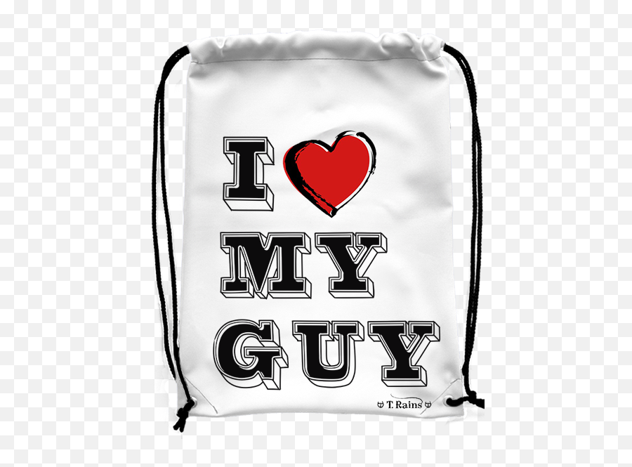 Love My Guy - Handbag Style Emoji,Bandana Gangsta Emoticon