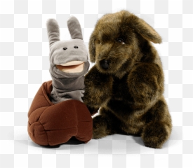Puppy And Snail Puppet Set - Second Step Puppets Emoji,Emotions Stuffed Animal 1983