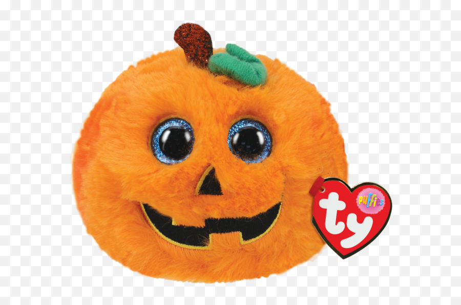 Halloween Seeds The Pumpkin Ty Puffies - Ty Puffies Tabitha Emoji,Booing Emoticon