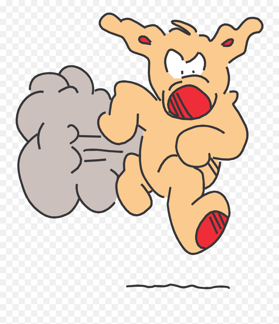 Graphic Image Of A Funny Running Animal - Running Dust Png Emoji,Funny Animals Emotions