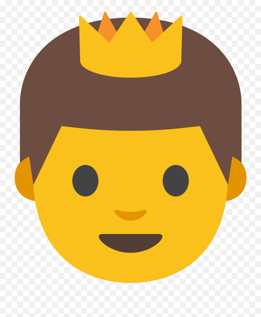Prince Emoji Clipart - Emoticon Rey,Emoticon Art Of A Prince