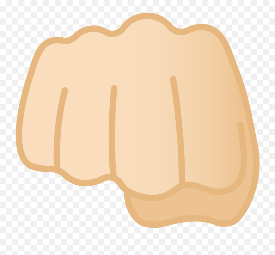 Light Skin Tone Emoji - Fist Bump Emoji Png Transparent,Fist Emoji