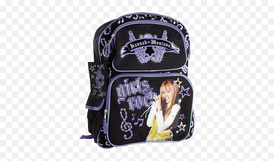 Hannah Montana Backpack - Hannah Montana Backpack Emoji,Hannah Montana Written.in Emojis