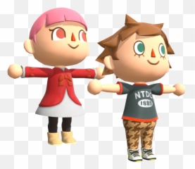 Player - Mario Kart Villager Emoji,Animal Crossing Kid Face Emoticon