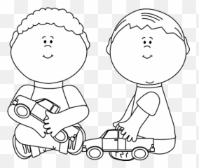 Pin On Askartelu - Boy Playing With Toys Clipart Black And White Emoji,Black Cartoon Boy Standing Many Emotions