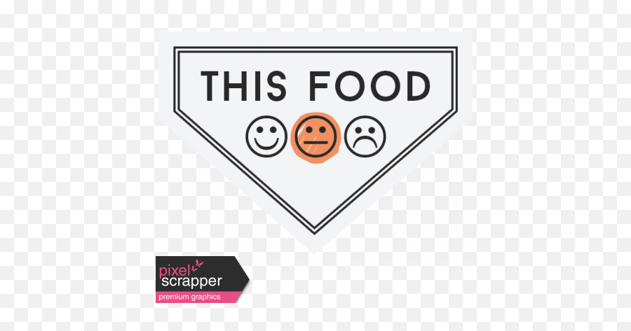 Food Day - Labels This Food Meh Graphic By Melo Vrijhof Happy Emoji,Food Emoticon