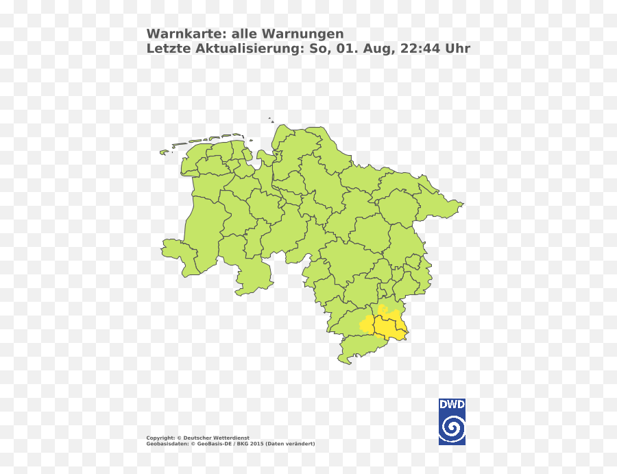Unwetter Monitor Niedersachsen Update 1 Juli 2021 Um 018 Uhr - Weather Warning Emoji,Emoticons Plain Text 0=um0<
