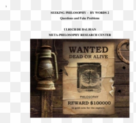 Pdf Seeking Philosophy U2013 By Words 2 Questions And Fake - Realistic Wanted Poster Emoji,Les Emotions Ppt Fle