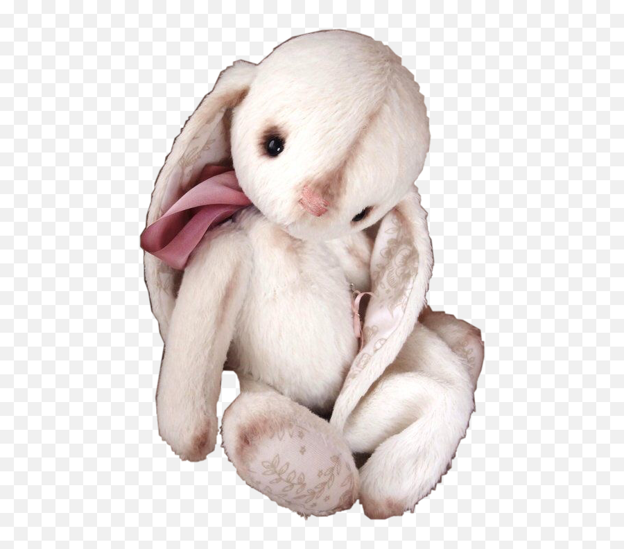 The Most Edited Vintagecore Picsart - Soft Emoji,Emoticon Rabbit Plush