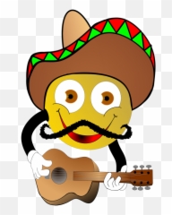 Free Photos Cartoon Smiley Search - Mexican Fiesta Emoji,Guitar Emoticons