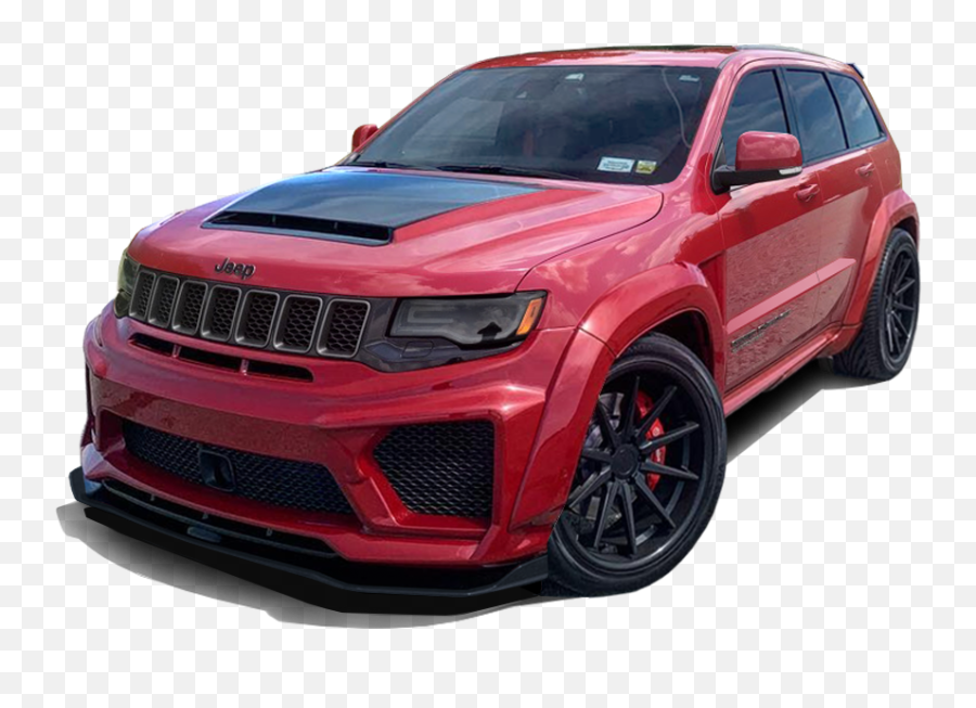 Body Kits For Jeep Gc Trackhawk - Widebody Grand Cherokee Trackhawk Emoji,Jeep Compass 2019 Emotion