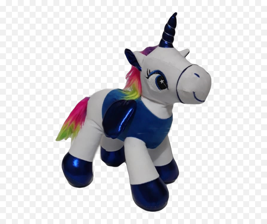 Peluche Unicornio Azul - Unicorn Emoji,Peluches De Emojis Colombia