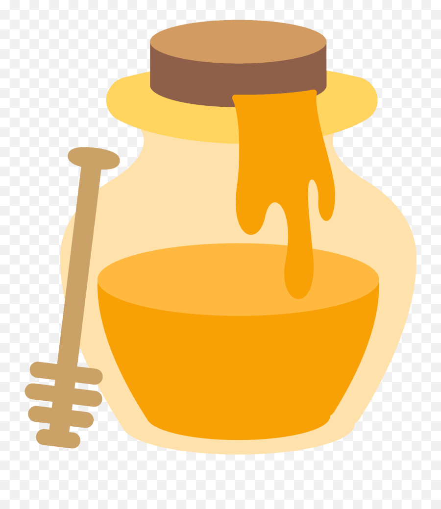 Honey Pot Emoji Clipart - Honey Pot Transparent,Weed Like Emojis