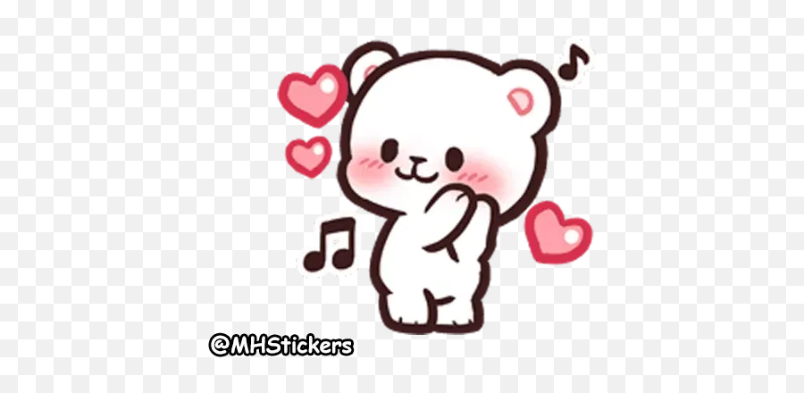 Cute Bear Sticker Pack - Stickers Cloud Cute Teddy Bear Stickers For Whatsapp Emoji,Mocha And Milk Discord Emojis