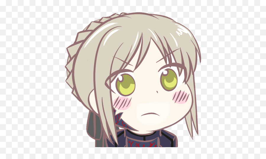 Chibi Fate Stay Night Anime Emoji,Fate Anime Emojis