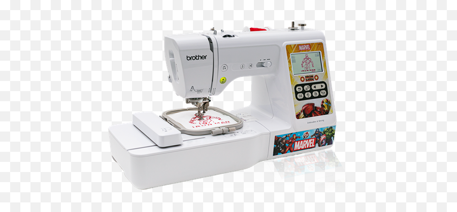 Brother Lb5000m Sewing U0026 Embroidery Machine - Marvel Edition Emoji,Emoticon For Sewing