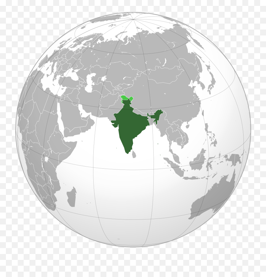 Maps Of Only India Map Of India Pakistan India - India World Map Png Emoji,Antarctica Flag Emoji