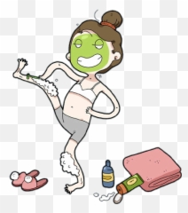 Girl Depilacao Pelos Hairremoval - For Running Emoji,Emoji Hair Removal