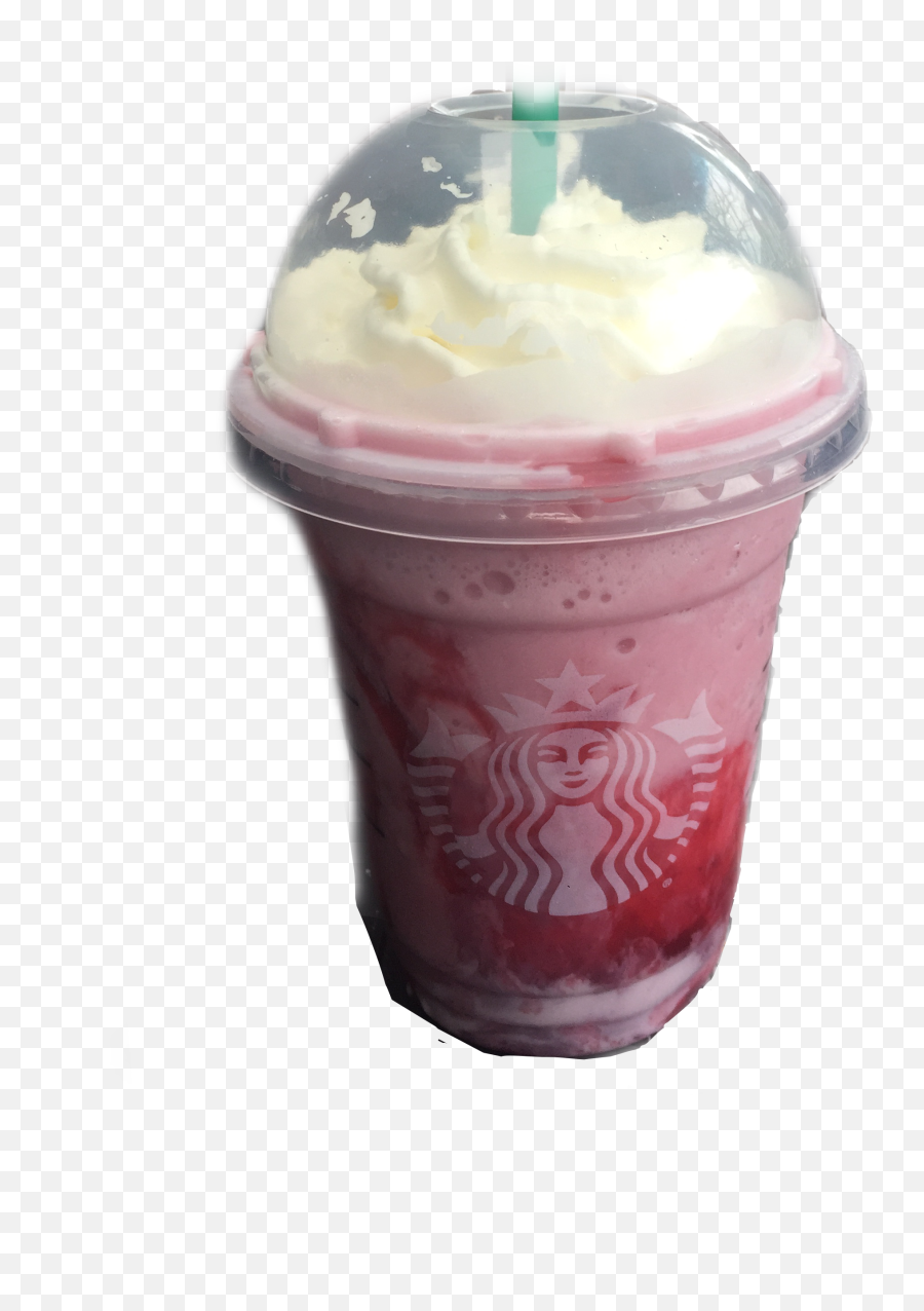 Starbucks Strawberry Frappuccino Sticker By Ashlyn - Drink Lid Emoji,Frappuccino Emoji