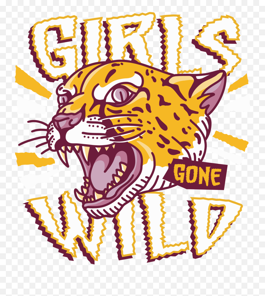 Girls Gone Wild Cheetah Kids Tie - Dye Tshirt Teeshirtpalace Emoji,Make Your Own Lip Bite Emoji