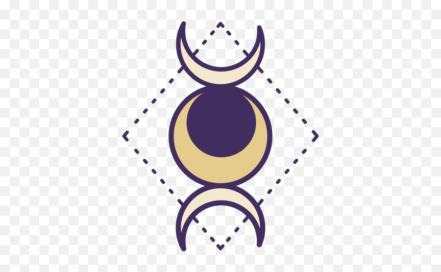 Magic Triple Moon Goddess Icon - Transparent Png U0026 Svg Diosa De La Luna Png Emoji,What Does Black Moon Emoji Mean