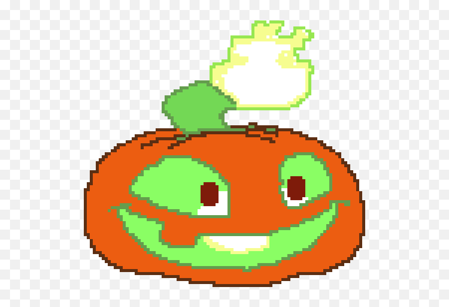 Pixilart - Pvz By Demonblade Happy Emoji,Jack O Lantern Emoticons