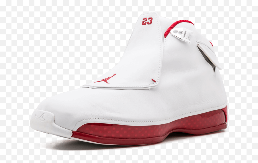 The Daily Jordan Air Jordan 18 Varsity Red - 2003 Air Round Toe Emoji,Kilroy Emoji