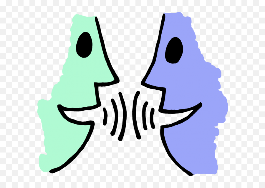 Clipart Telephone Talk Clipart - Talk Clipart Emoji,Person Talking Emoji