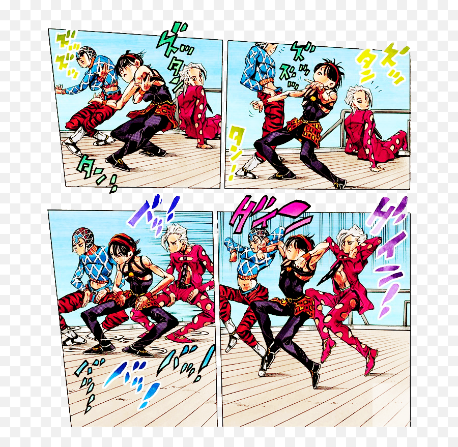 Torture Dance Manga Pannacotta Fugo - Jojo Dance Vento Aureo Emoji,Lecherous Emoji