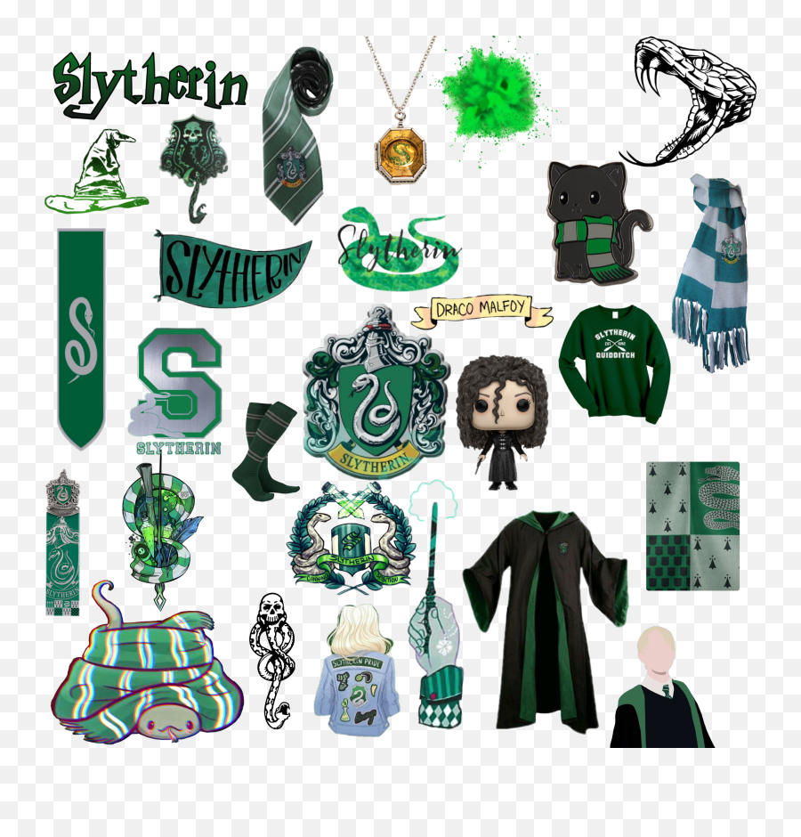 Slytherin Sticker By Aestetic - Stickers De Harry Potter Aesthetic Slytherin Emoji,Cunning Emoji