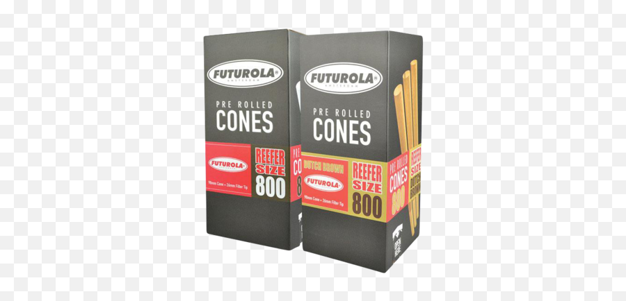 Futurola Reefer Size Cones - 800 Pack Rolling Papers Product Label Emoji,Lean And Dab Emoji