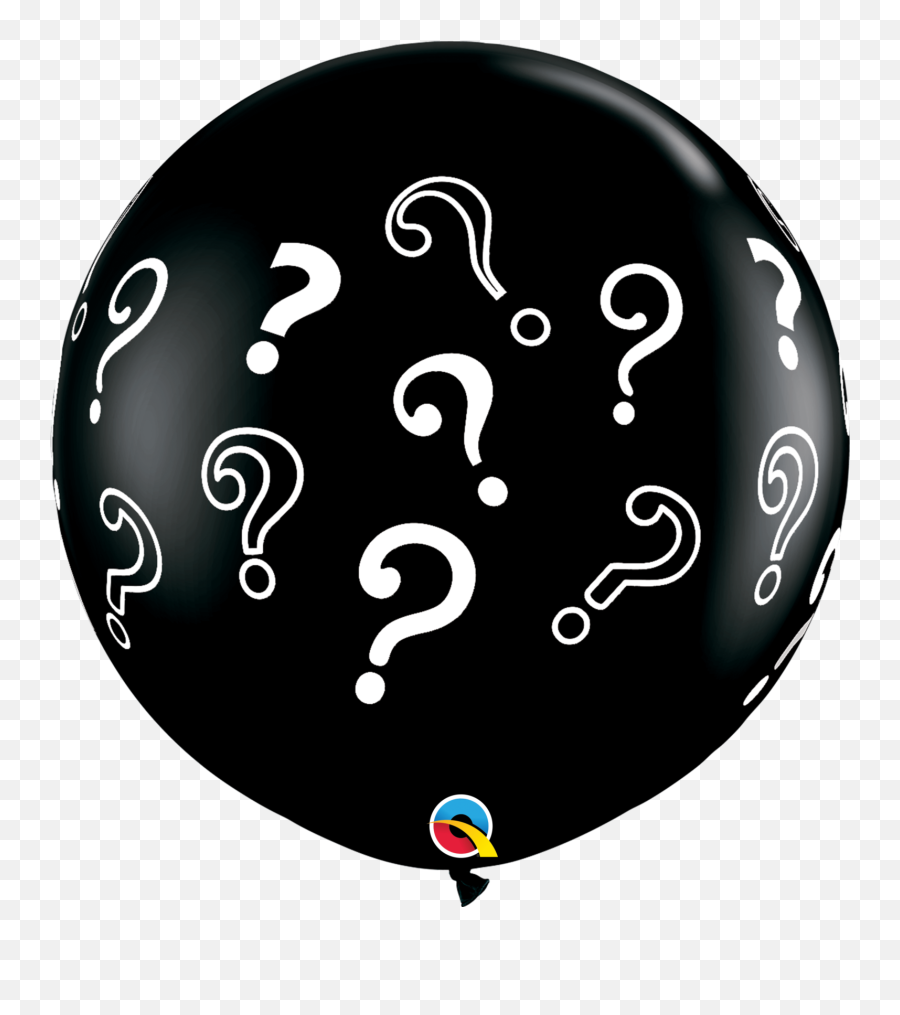 Productos U2013 Etiquetado 3 Pies U2013 Productos Para Fiestas - Qualatex Question Mark Balloons Emoji,Emoticon Interrogacion