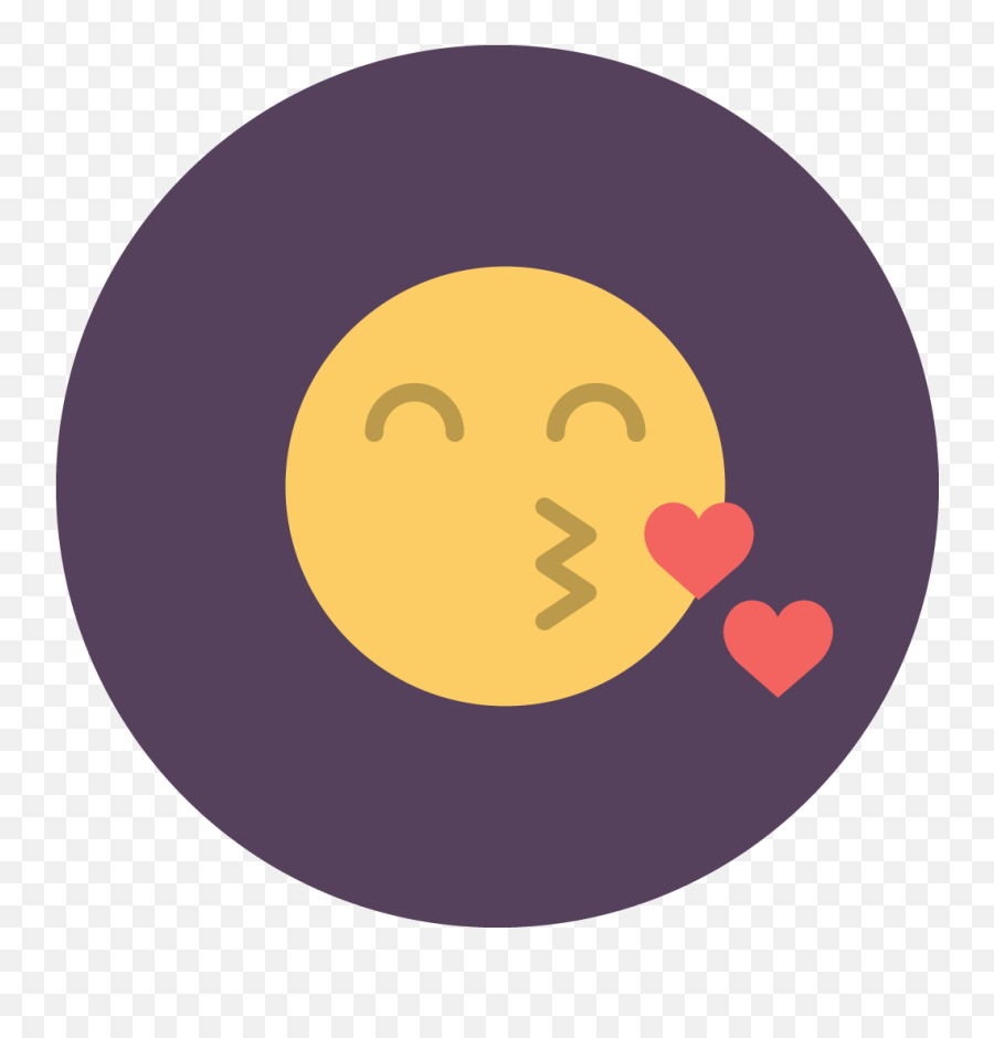 Liebevolle Kiss Smiley Gesicht Emoticon Kostenlos Symbol - Happy Emoji,Kiss Emoticon Symbol