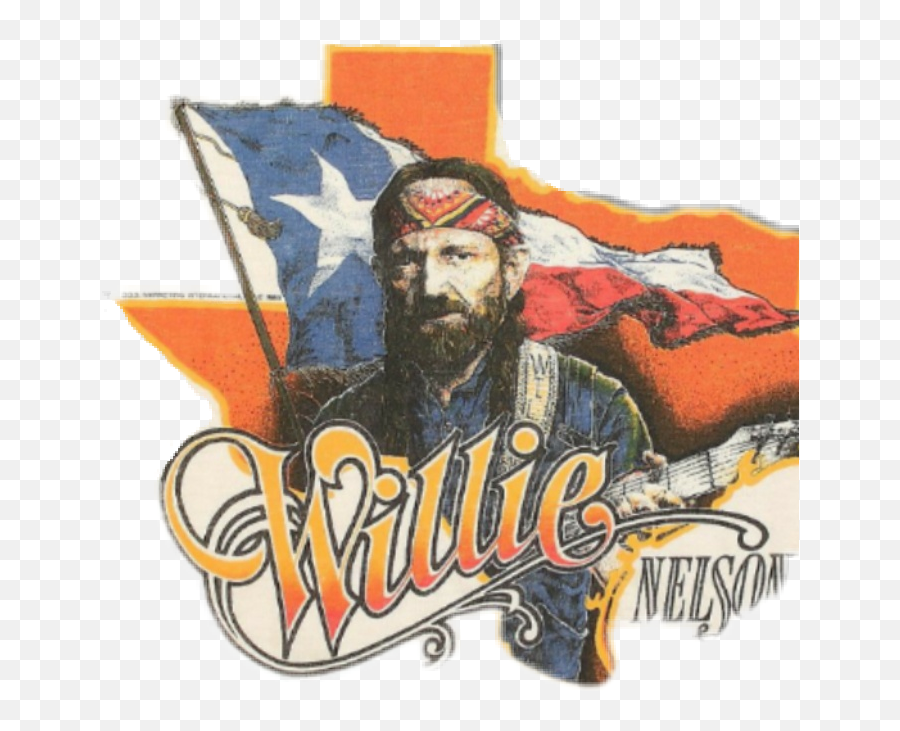Willienelson Sticker - Willie Nelson 1984 Vintage Shirt Emoji,Willie Nelson Emoji
