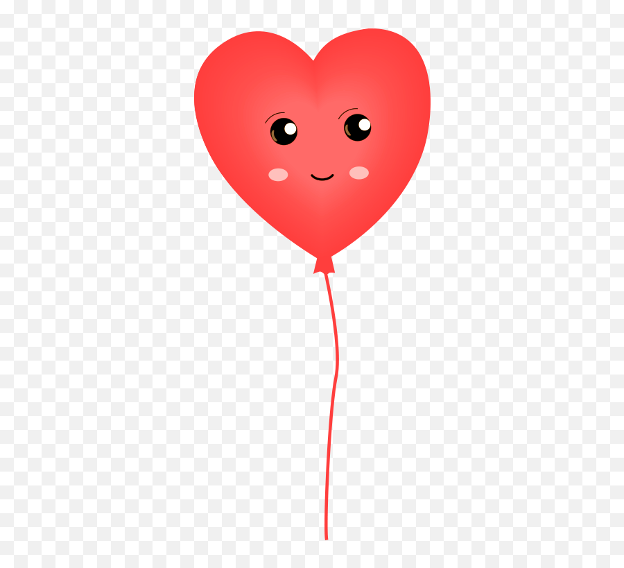 Download Cartoon Balloon Png Transparent - Heart Png Image Cartoon Balloon Transparent Background Emoji,Balloon Emoji Png