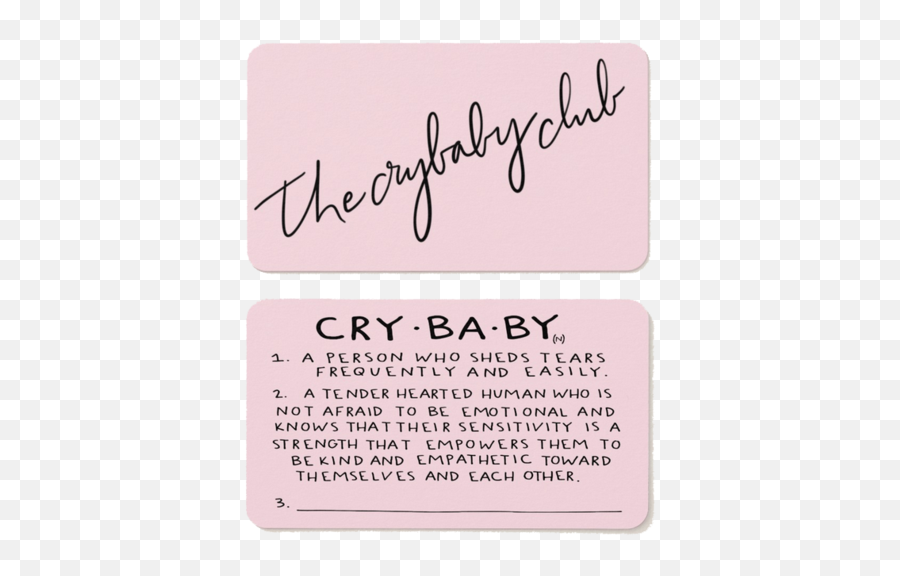 The Crybaby Club I Want Everything Cry Baby Emotions Blog - Cry Baby Club Emoji,Baby Emotions