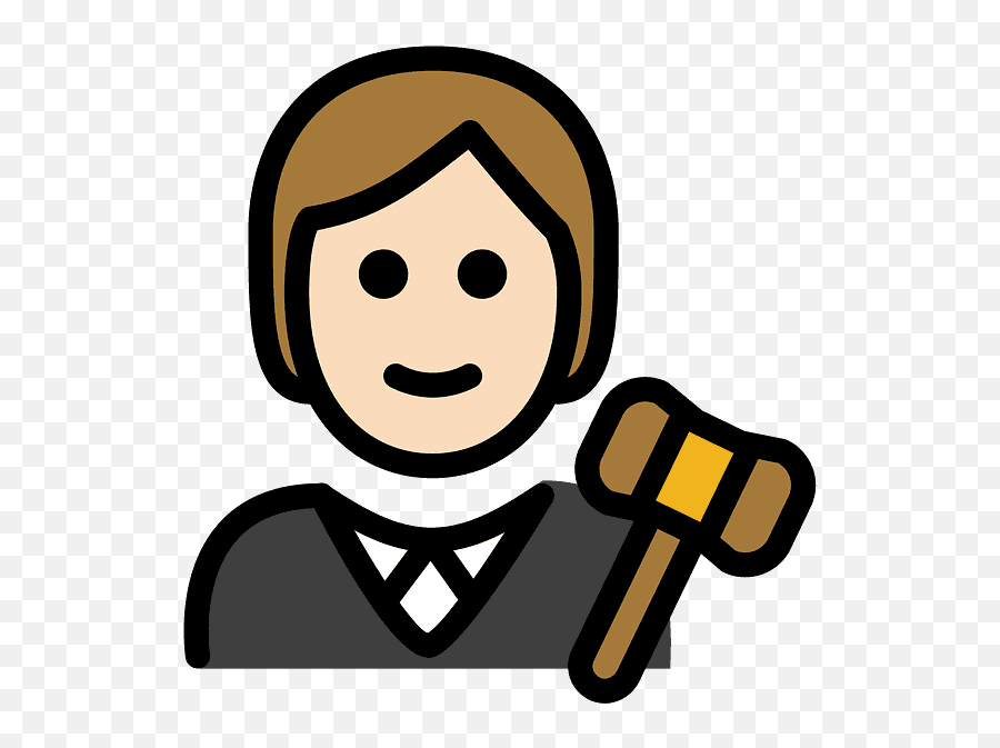 Judge Emoji Clipart - Desenho Da Historia Do Dinheiro Com Trocas,Justice Emoji Clothes