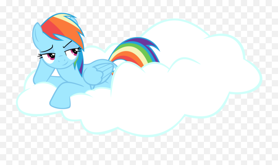 Most Beautiful Pony - Page 5 Fim Show Discussion Mlp Forums Rainbow Dash En Una Nube Emoji,Rimshot Emoji