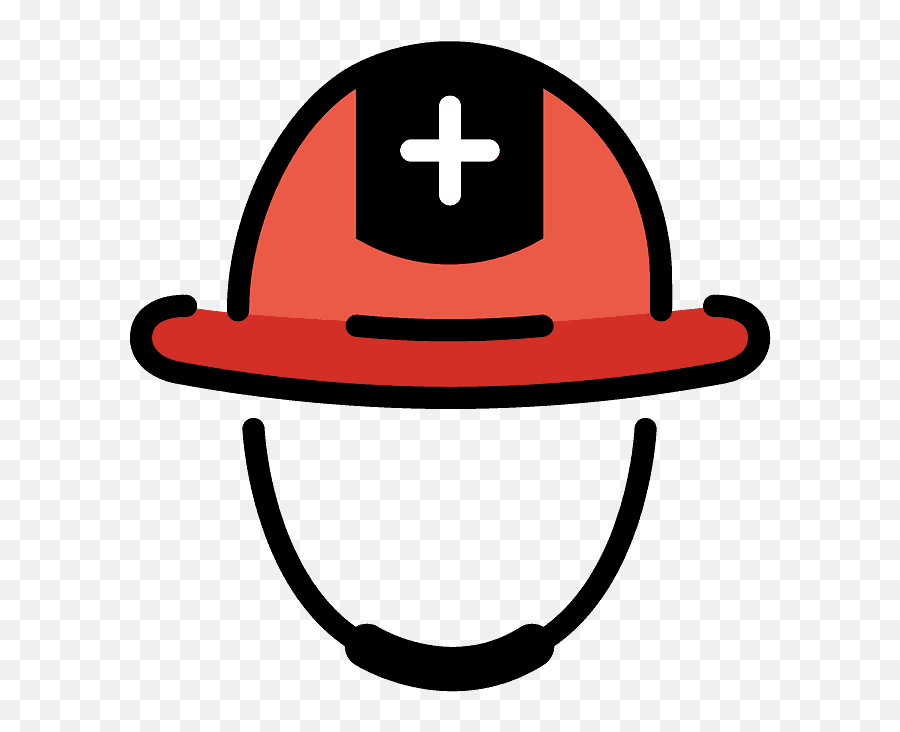 Helmet With White Cross - Emoji,Cross Emoji