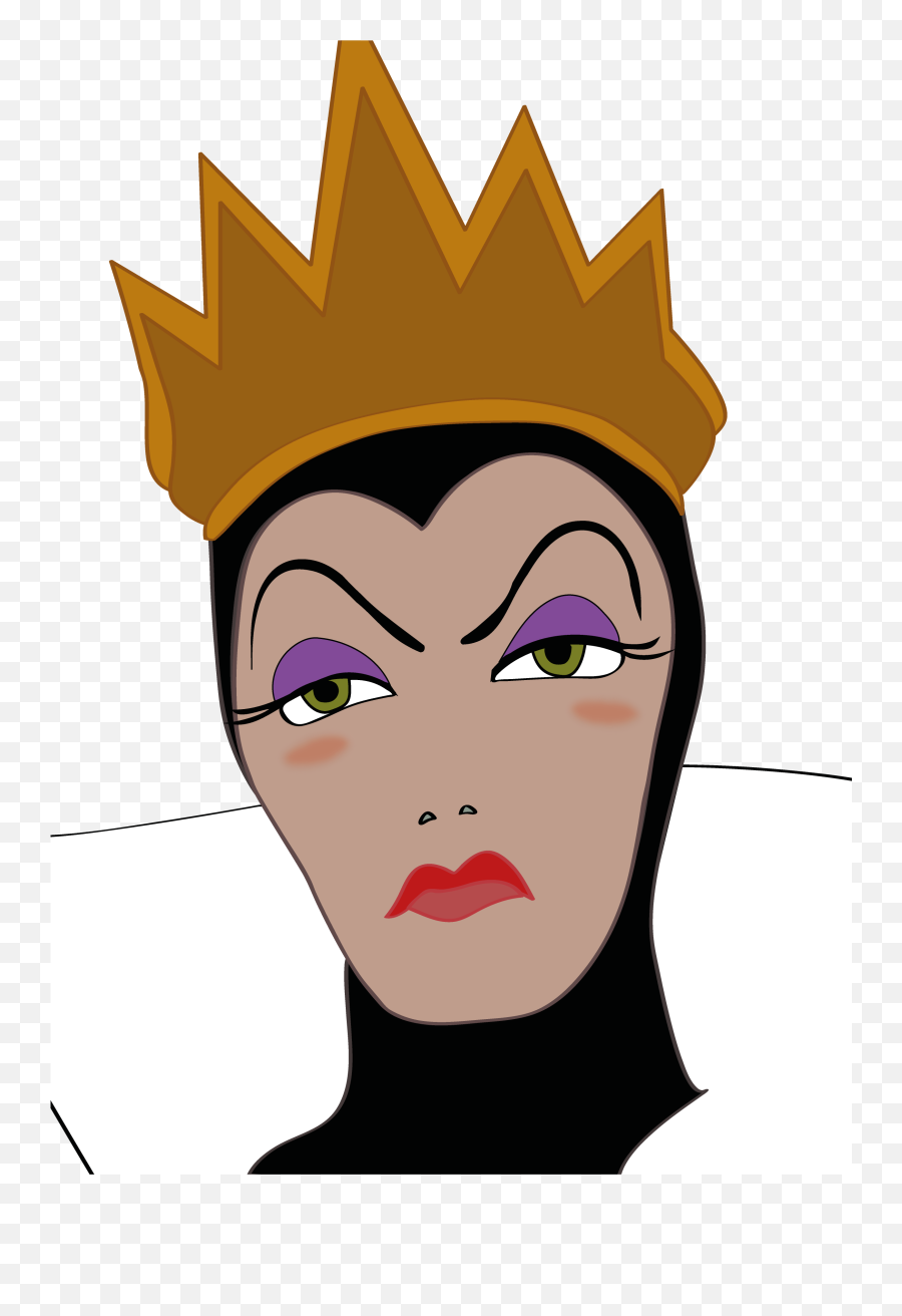 Evil Queen Maleficent Stepmother Queen - Queen Of Heart Cartoon Transparent Emoji,Evil Witch Emoji