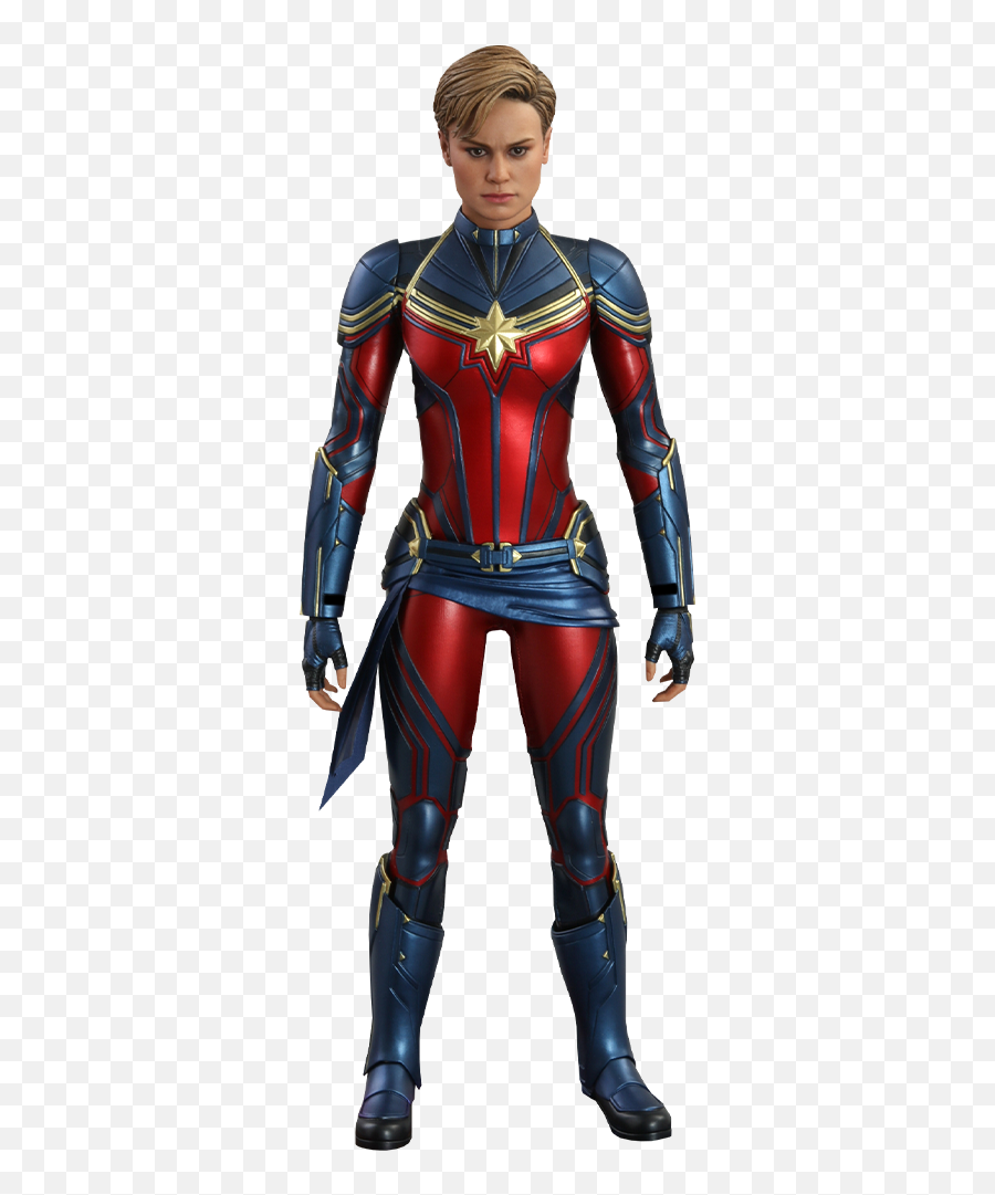 Captain Marvel Sixth Scale Collectible - Hot Toys Captain Marvel Emoji,Captian Marvel No Emotions