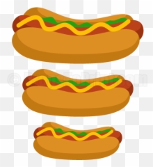 Pin - Hot Dog Printable Emoji,Stickers Emojis Tacos Hotdogs Brugers